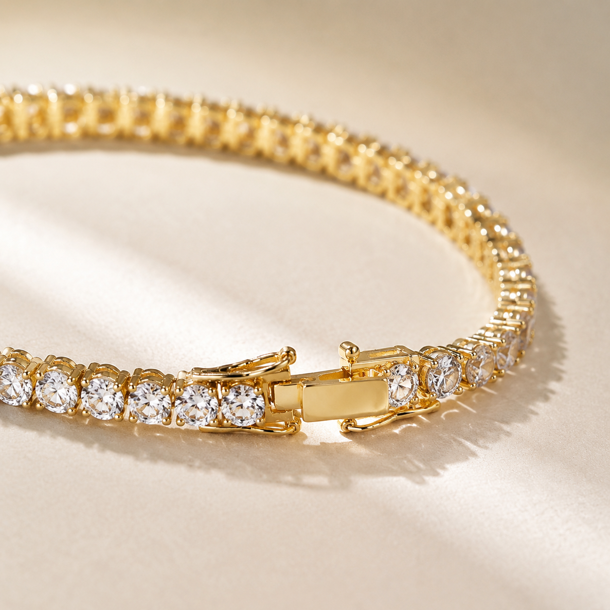 Krenza Slim Tennis Bracelet - Image 2