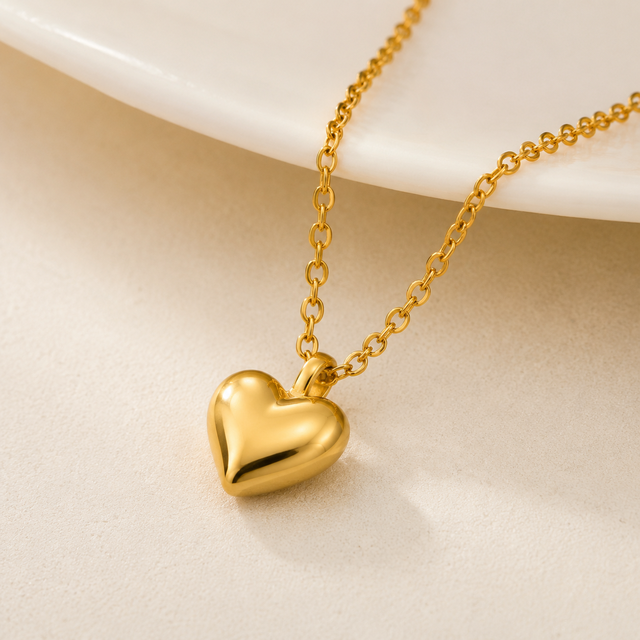 Krenza Mini Heart Pendant Necklace - Image 2
