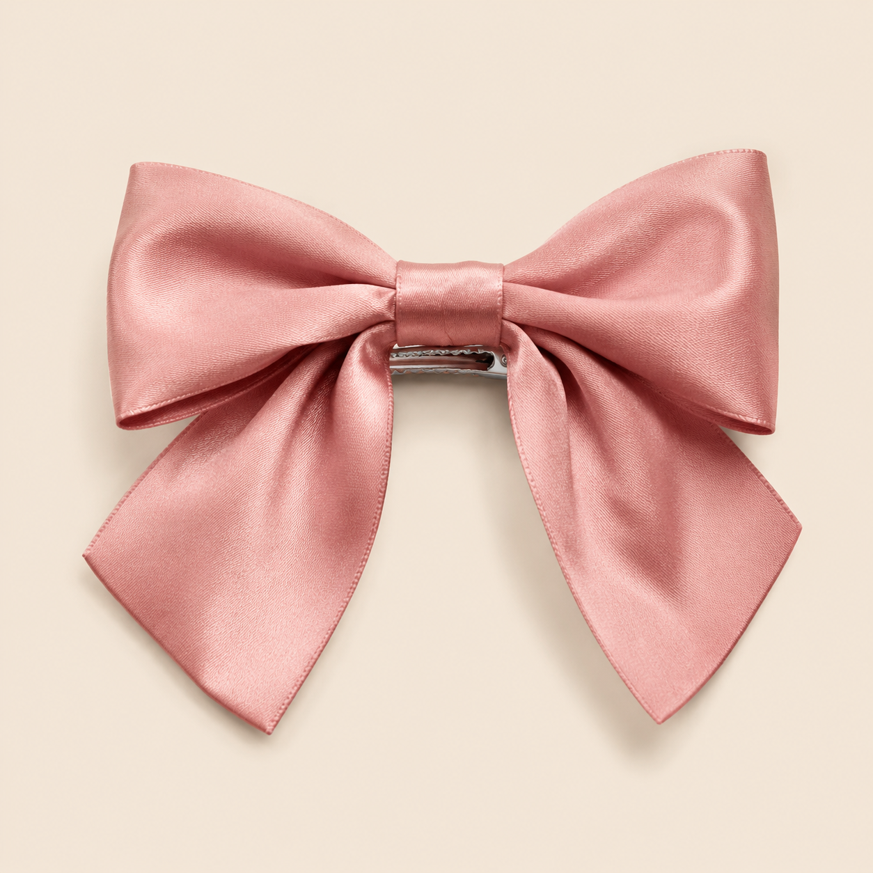Krenza Satin Bow Hair Clip