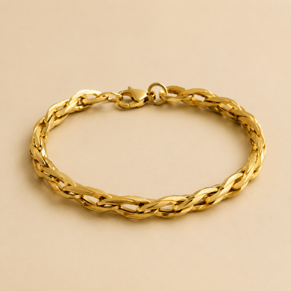 Krenza Twisted Chain Bracelet